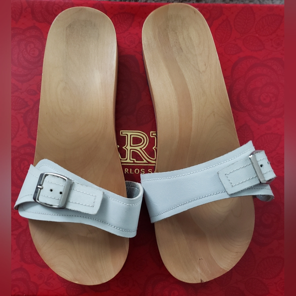 Wooden sandals